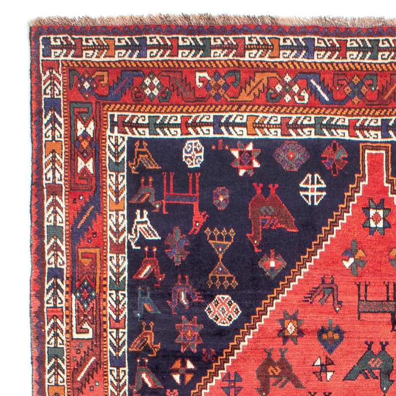 Perski dywan - Nomadyczny - 300 x 200 cm - czerwony