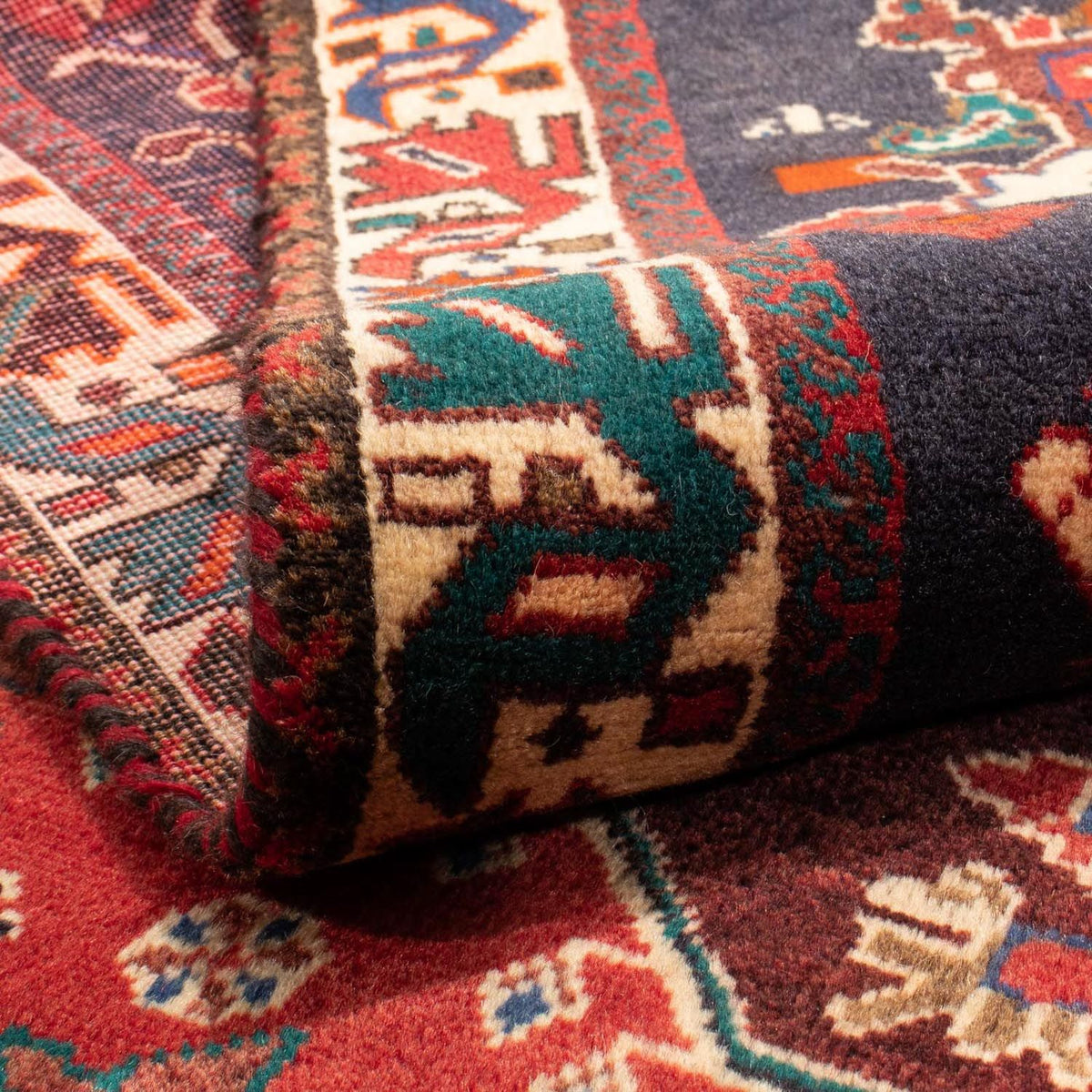 Perski dywan - Nomadyczny - 302 x 207 cm - czerwony