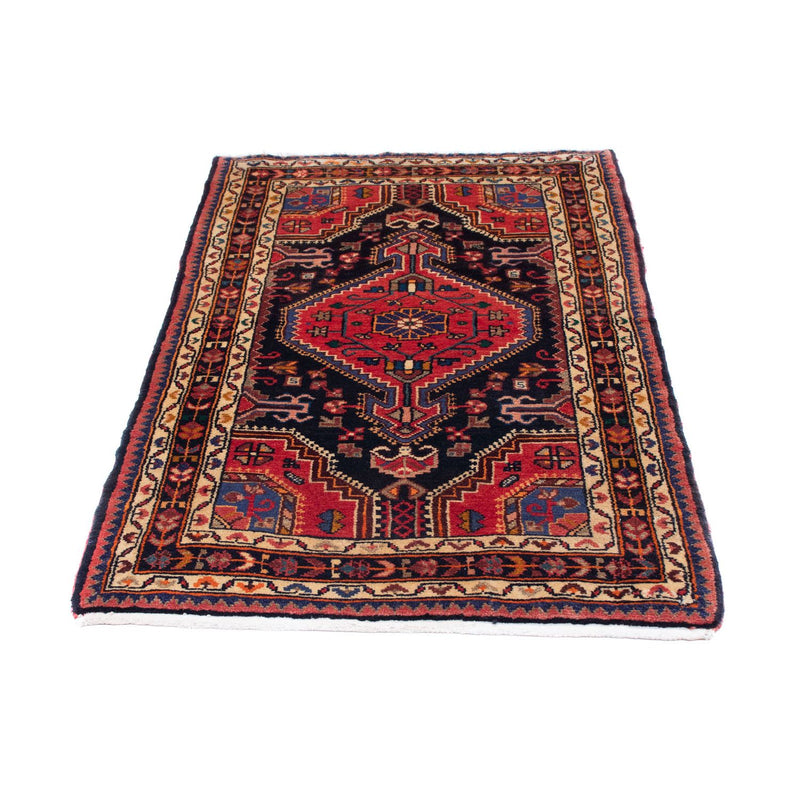 Perski dywan - Nomadyczny - 130 x 85 cm - ciemnoniebieski