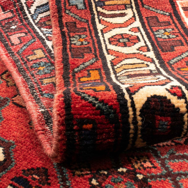 Perski dywan - Nomadyczny - 162 x 110 cm - ciemna czerwień