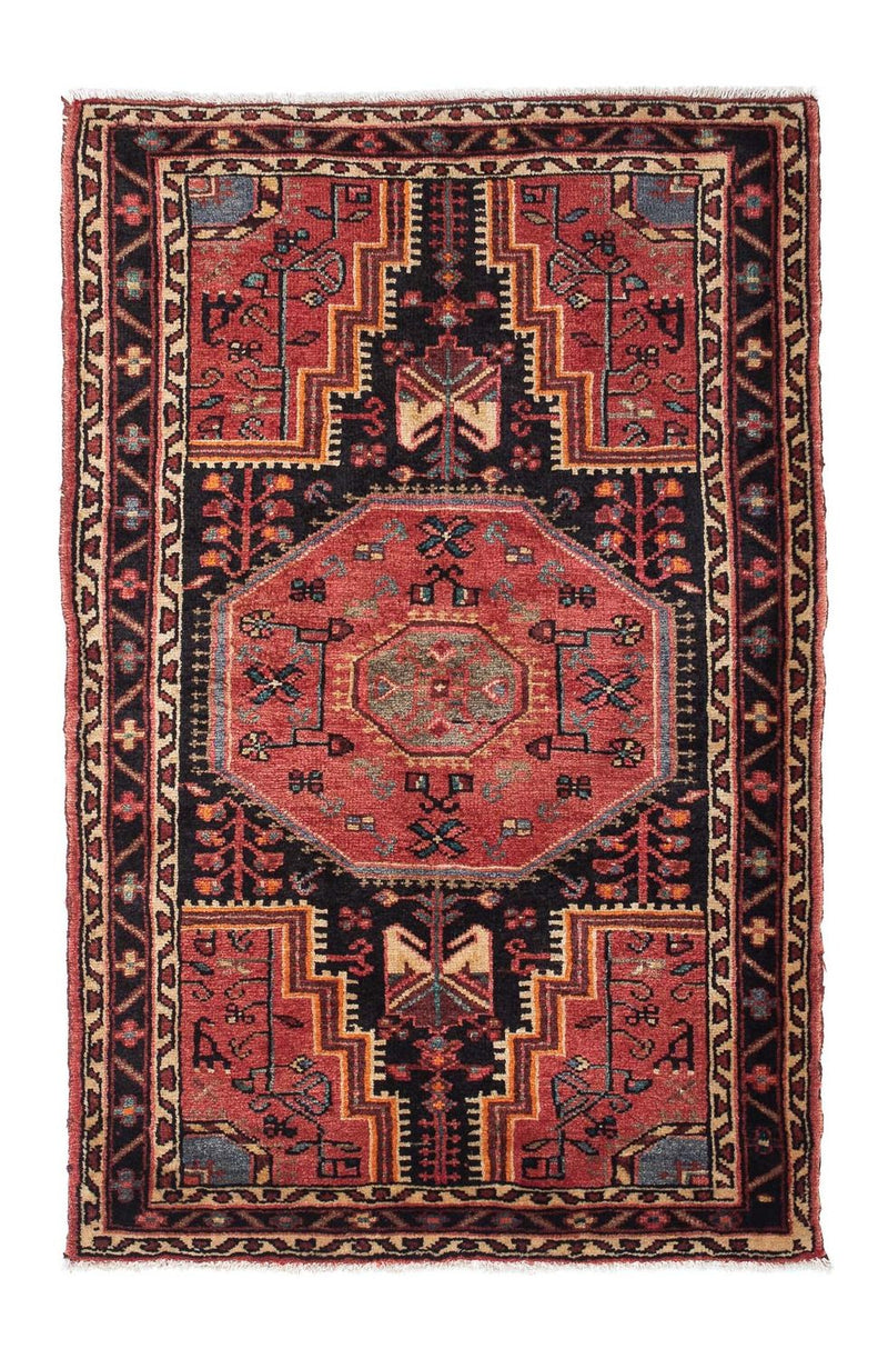 Perski dywan - Nomadyczny - 135 x 90 cm - ciemnoniebieski