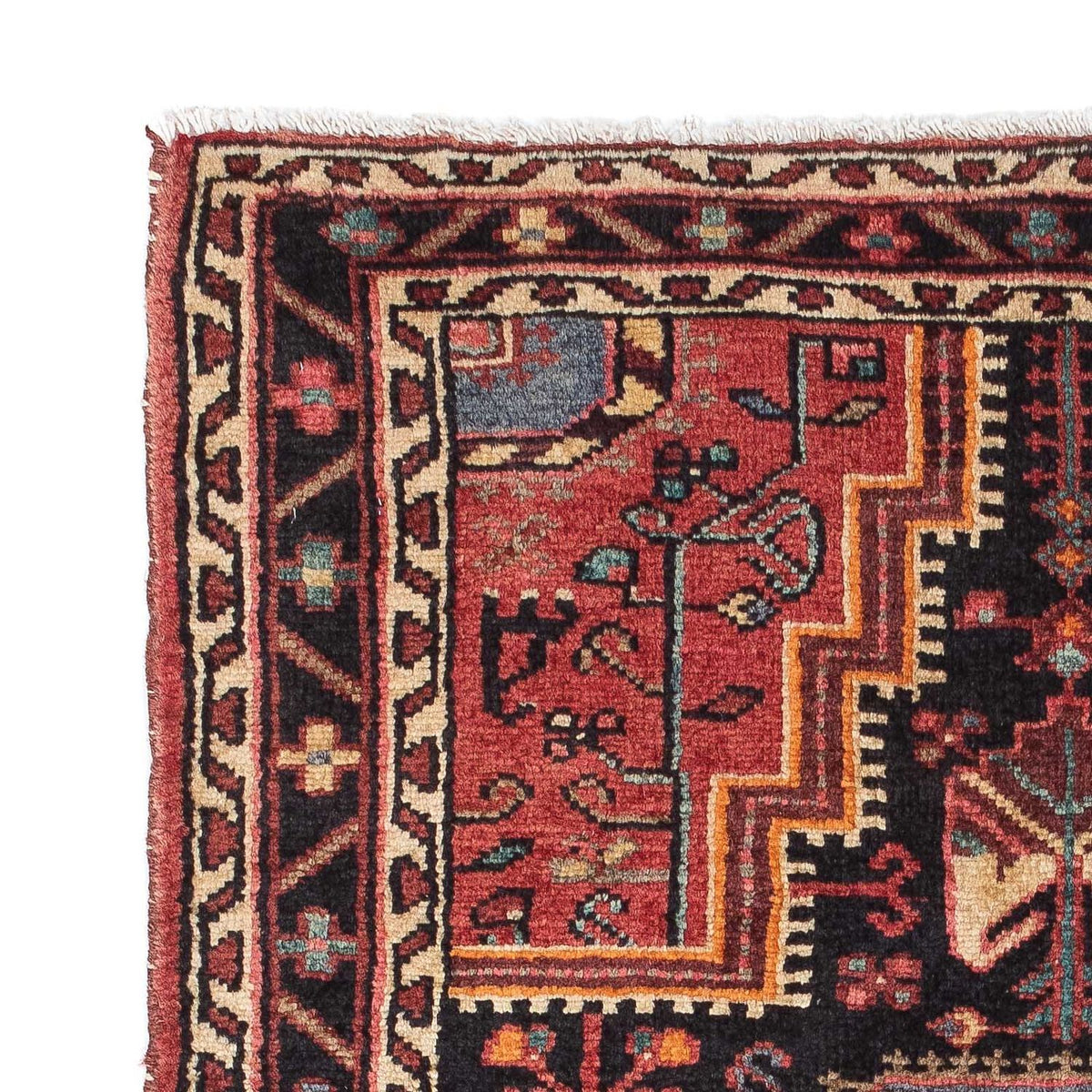 Perski dywan - Nomadyczny - 135 x 90 cm - ciemnoniebieski