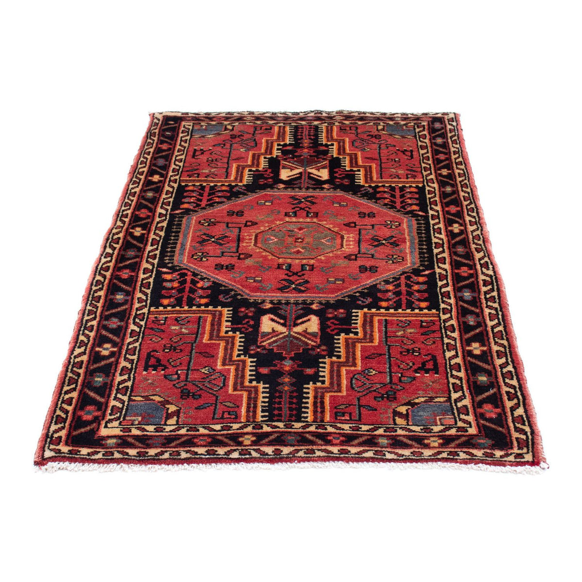 Perski dywan - Nomadyczny - 135 x 90 cm - ciemnoniebieski