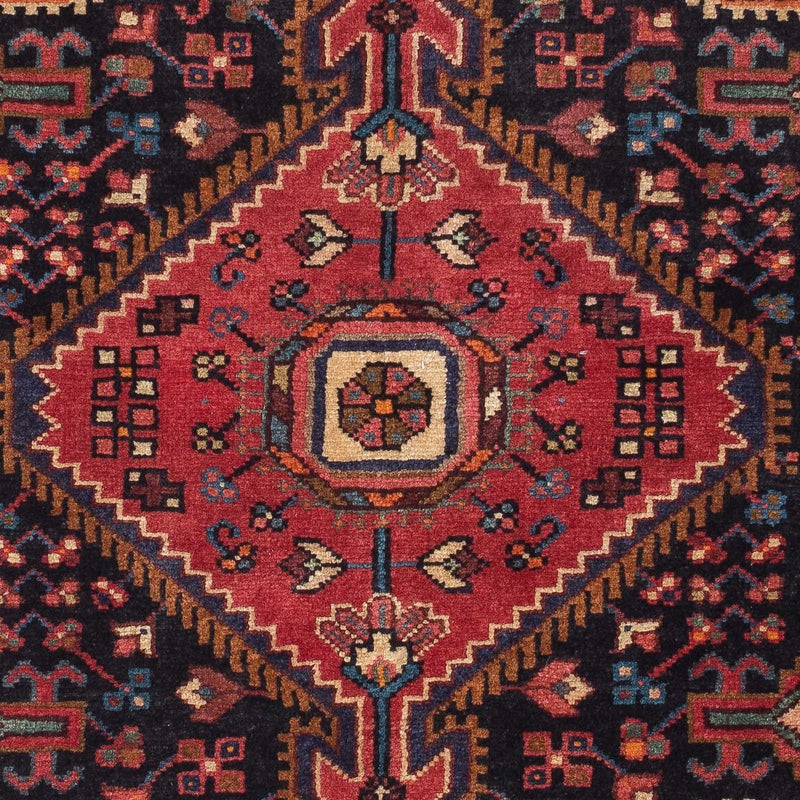 Perski dywan - Nomadyczny - 127 x 95 cm - ciemnoniebieski