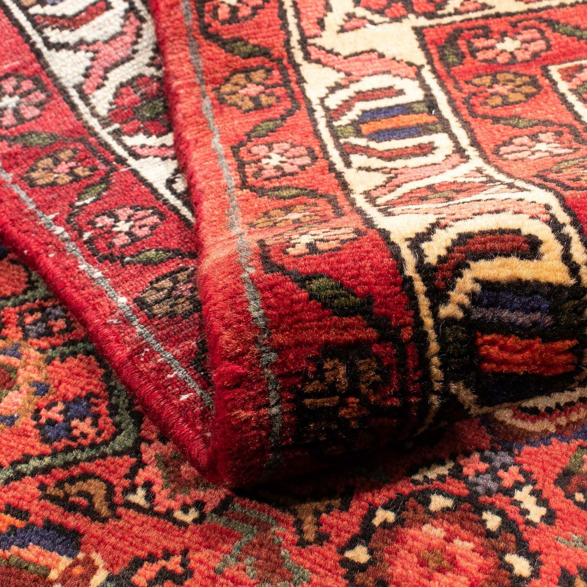 Perski dywan - Nomadyczny - 155 x 100 cm - czerwony