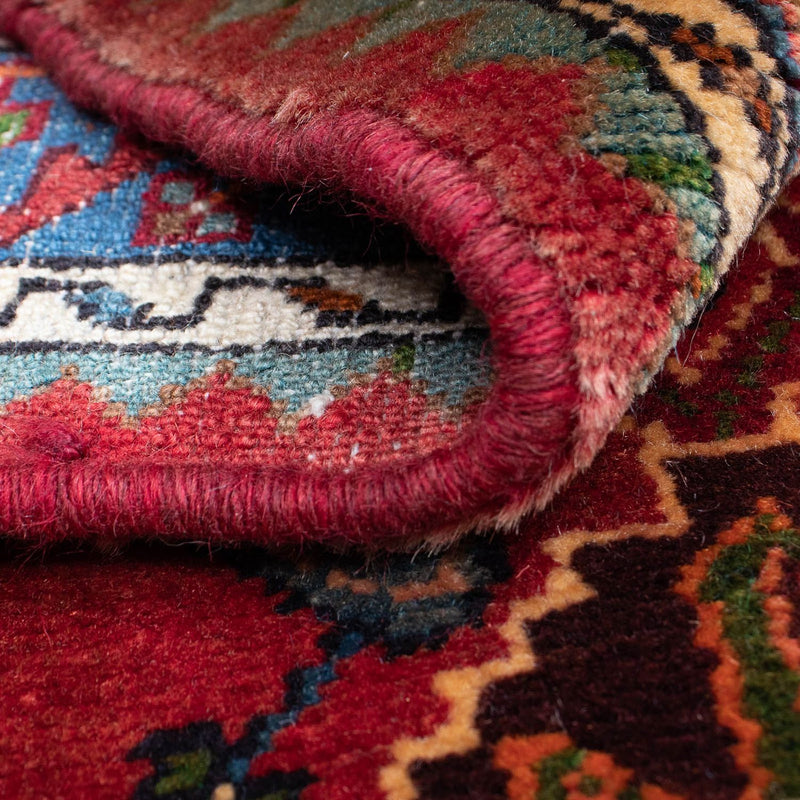 Perski dywan - Nomadyczny - 155 x 108 cm - ciemna czerwień