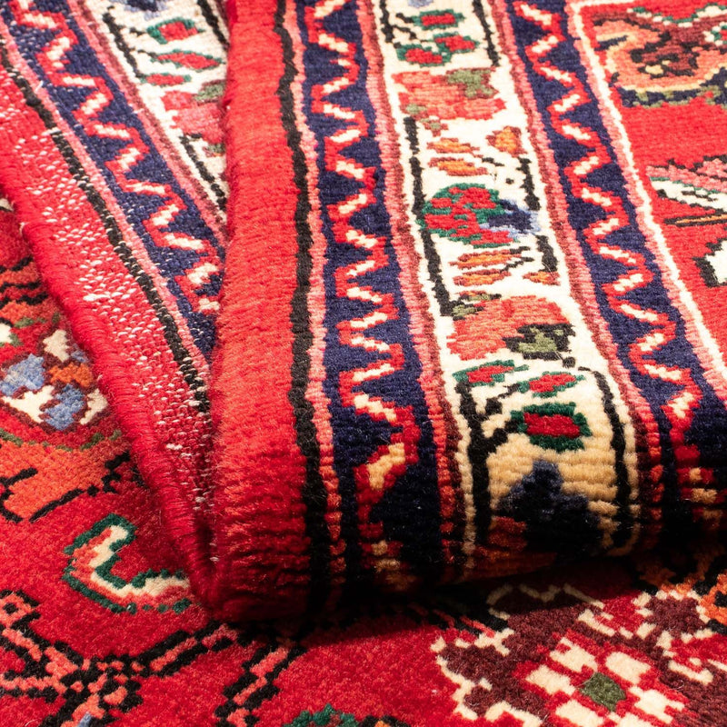 Perski dywan - Nomadyczny - 160 x 112 cm - ciemna czerwień