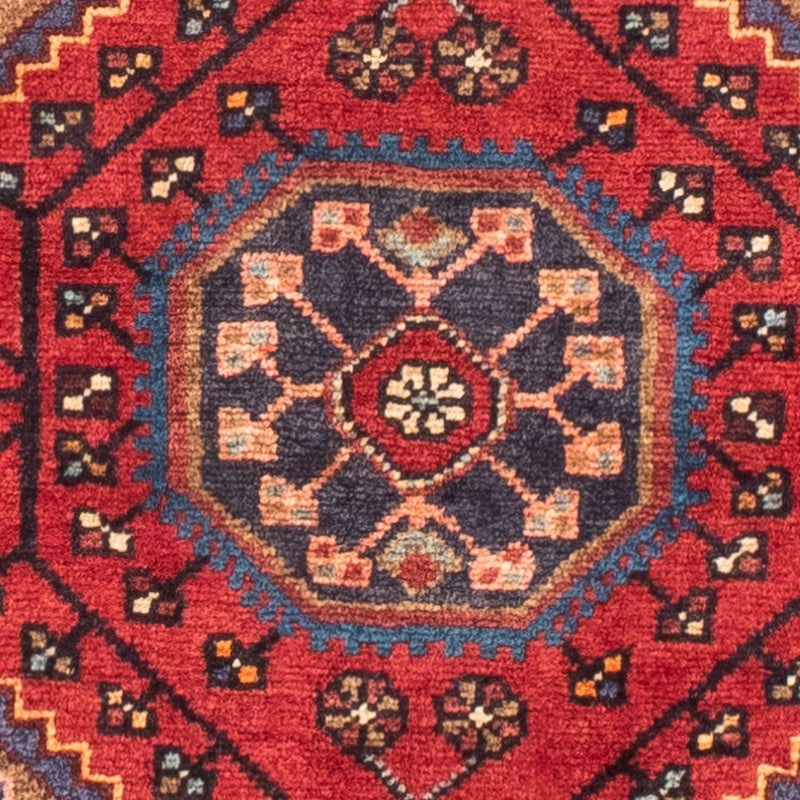 Perski dywan - Nomadyczny - 163 x 107 cm - ciemna czerwień