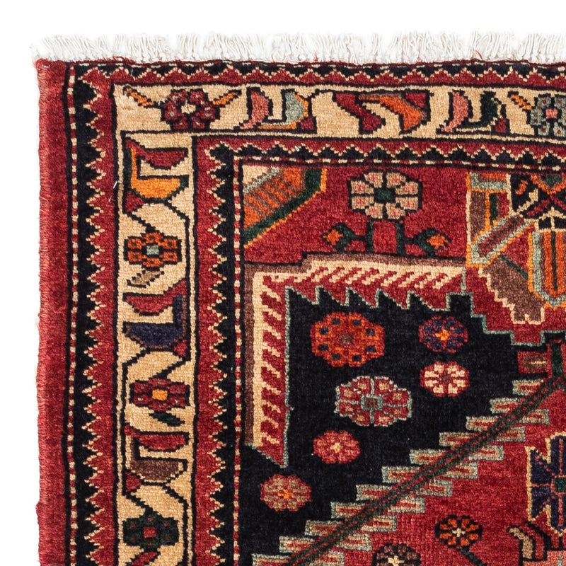 Perski dywan - Nomadyczny - 142 x 90 cm - czerwony