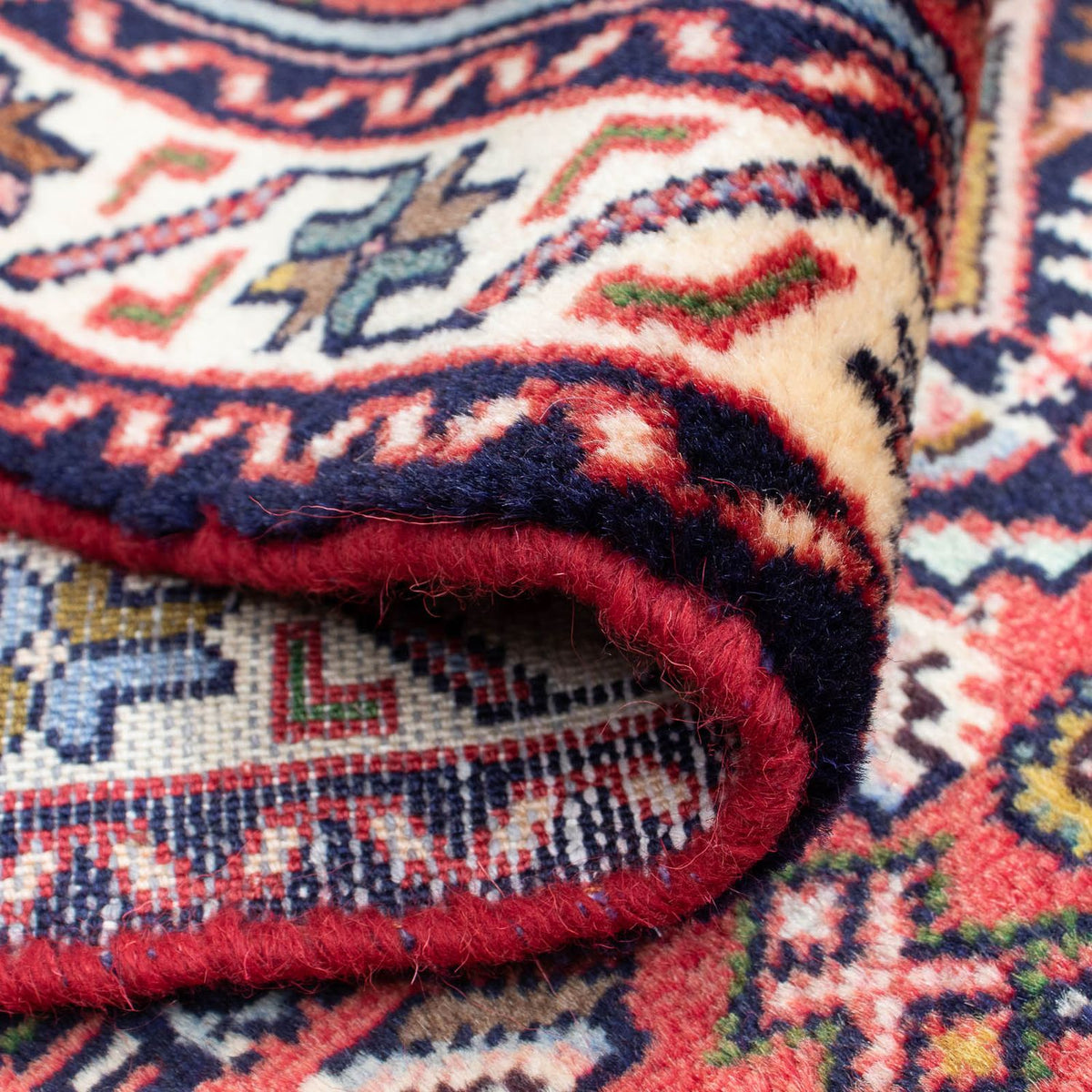 Biegacz Perski dywan - Nomadyczny - 193 x 77 cm - ciemna czerwień