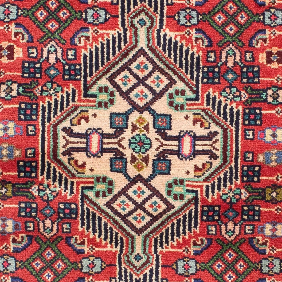 Biegacz Perski dywan - Nomadyczny - 190 x 78 cm - jasna czerwień