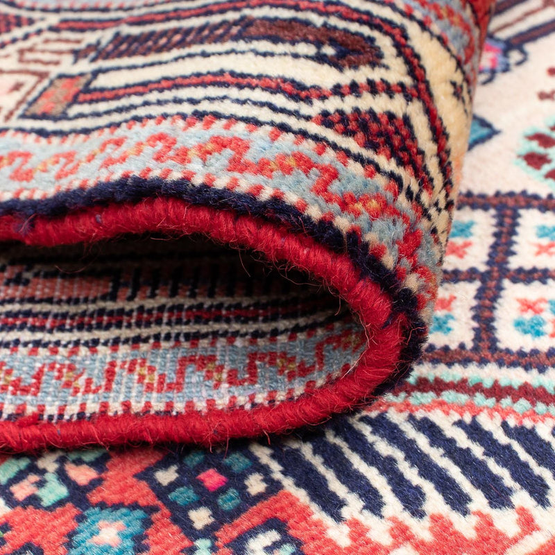 Biegacz Perski dywan - Nomadyczny - 190 x 78 cm - jasna czerwień