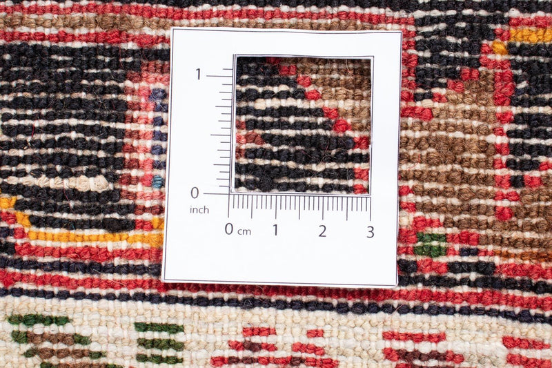 Perski dywan - Nomadyczny - 205 x 142 cm - czerwony