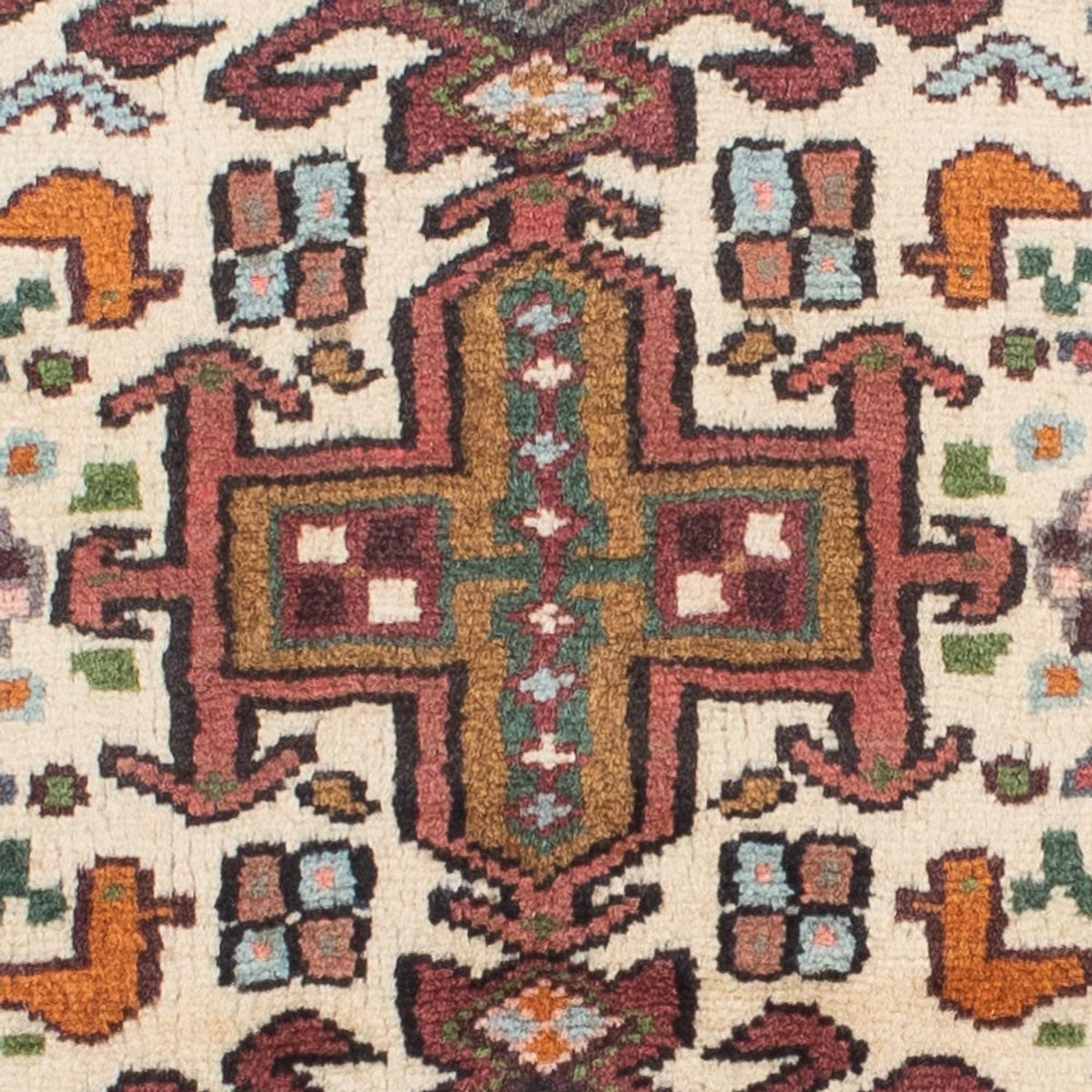 Biegacz Perski dywan - Nomadyczny - 210 x 75 cm - beżowy