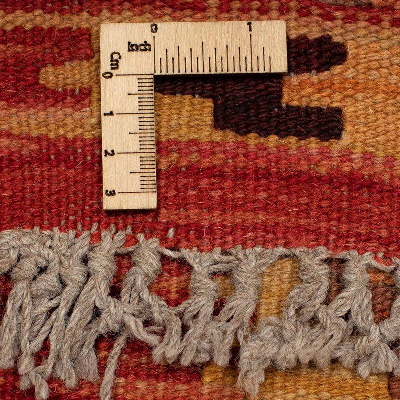 Biegacz Dywan Kelim - Splash - 299 x 73 cm - jasna czerwień