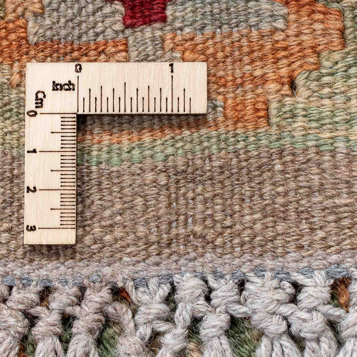 Biegacz Dywan Kelim - Splash - 194 x 63 cm - wielokolorowy