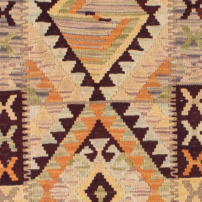 Biegacz Dywan Kelim - Orientalny - 200 x 69 cm - beżowy
