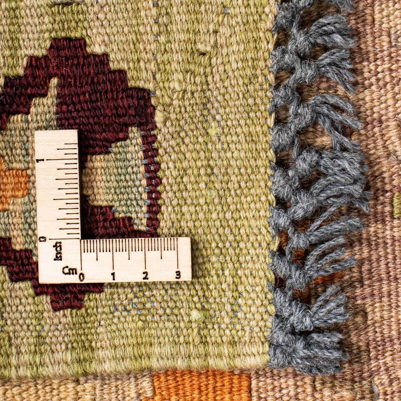 Biegacz Dywan Kelim - Orientalny - 200 x 69 cm - beżowy