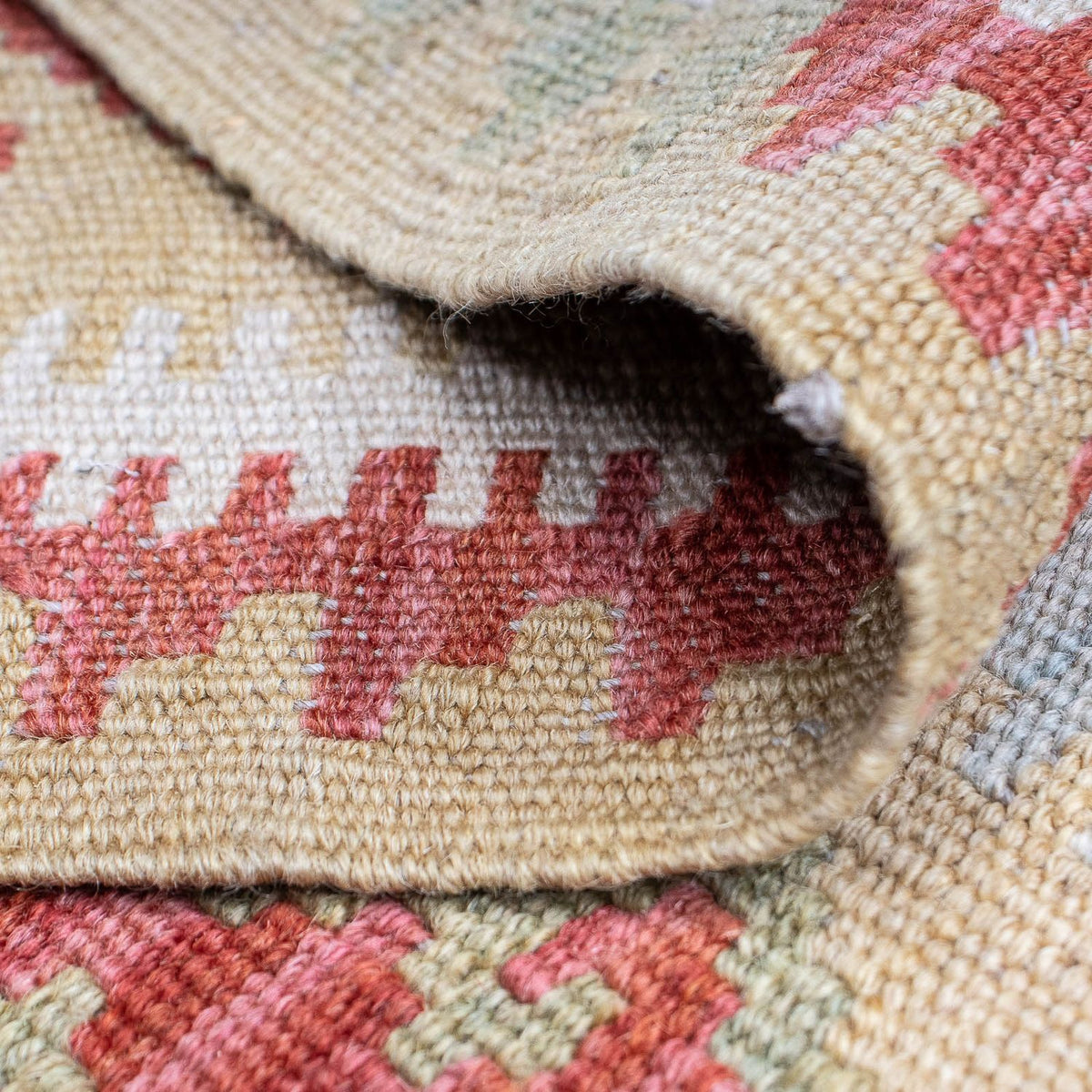 Biegacz Dywan Kelim - Splash - 287 x 83 cm - wielokolorowy