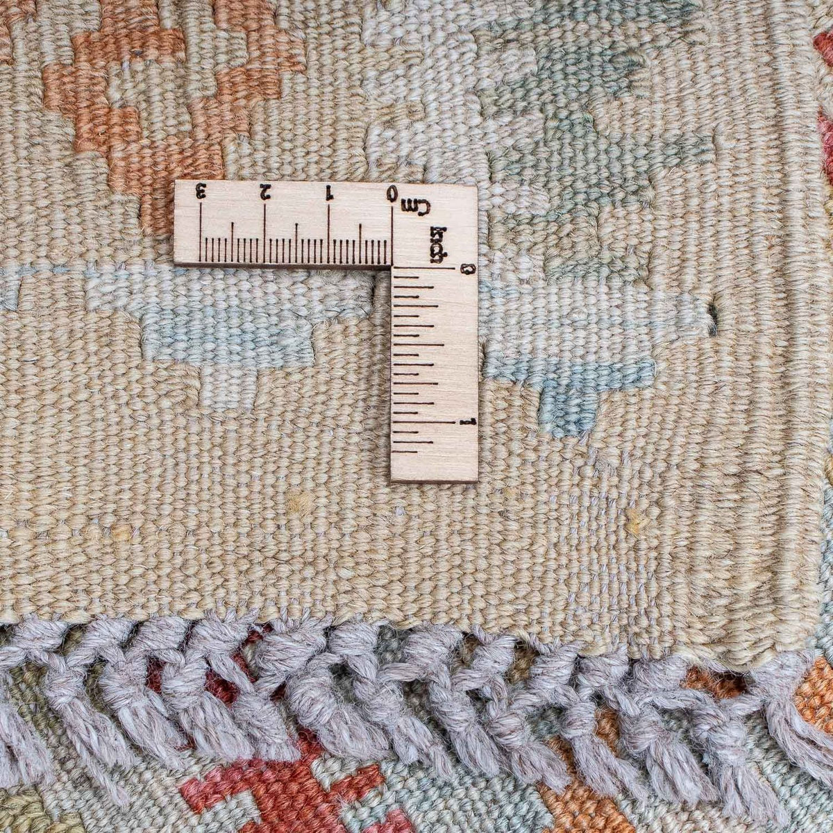 Biegacz Dywan Kelim - Splash - 287 x 83 cm - wielokolorowy