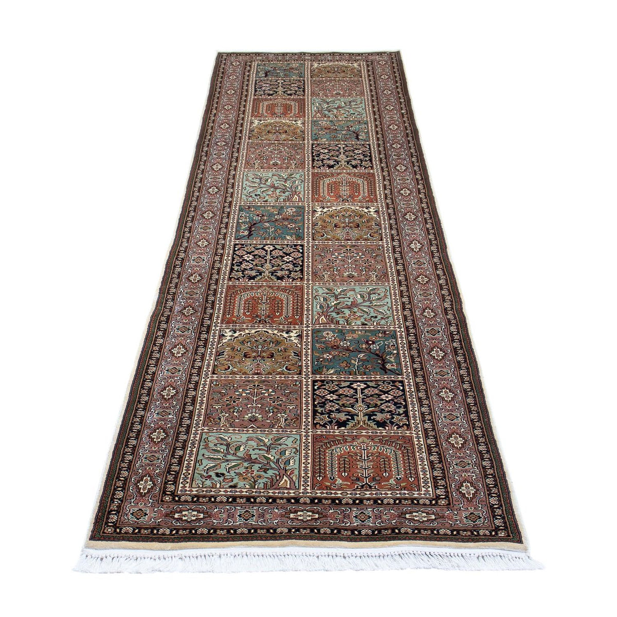 Biegacz Jedwabny dywan - Kashmir Silk - 302 x 74 cm - wielokolorowy