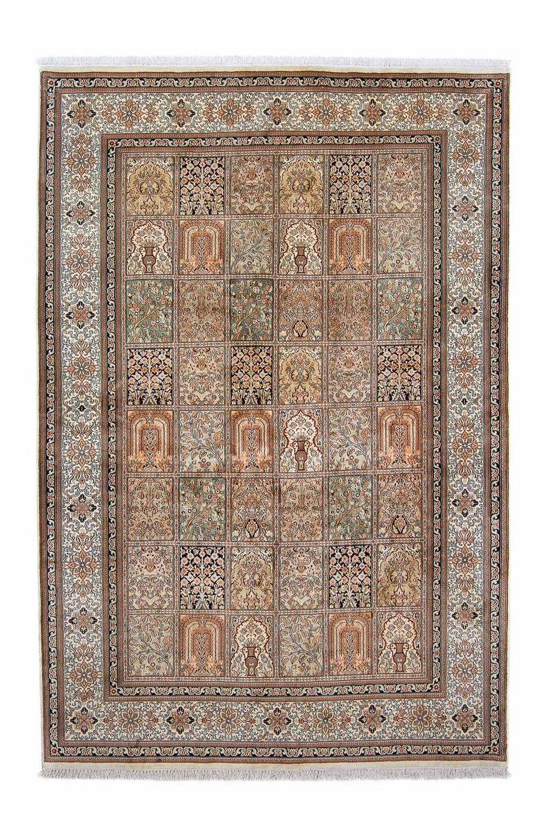 Jedwabny dywan - Kashmir Silk - 260 x 172 cm - wielokolorowy