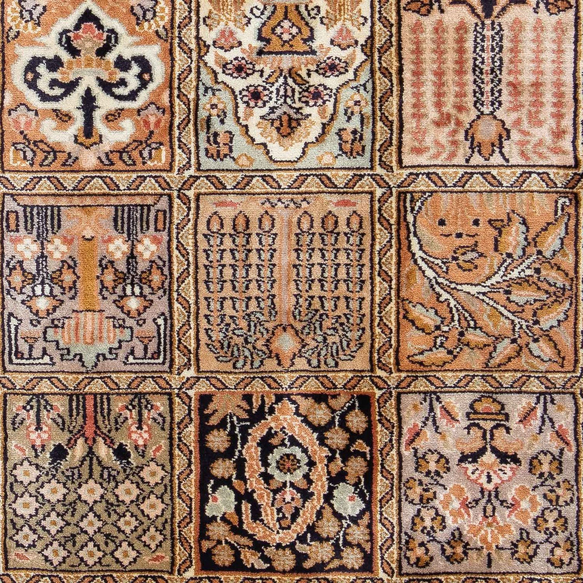 Dywan perski - Klasyczny - 91 x 64 cm - wielokolorowy