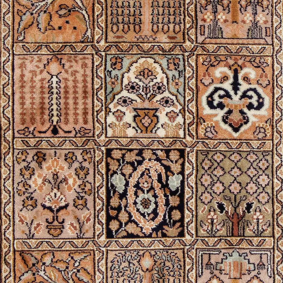 Dywan perski - Klasyczny - 96 x 63 cm - wielokolorowy