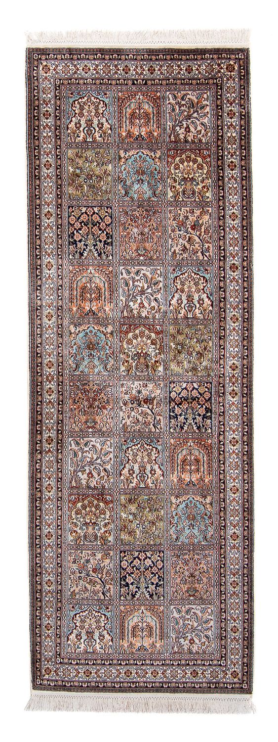 Biegacz Jedwabny dywan - Kashmir Silk - 227 x 79 cm - wielokolorowy