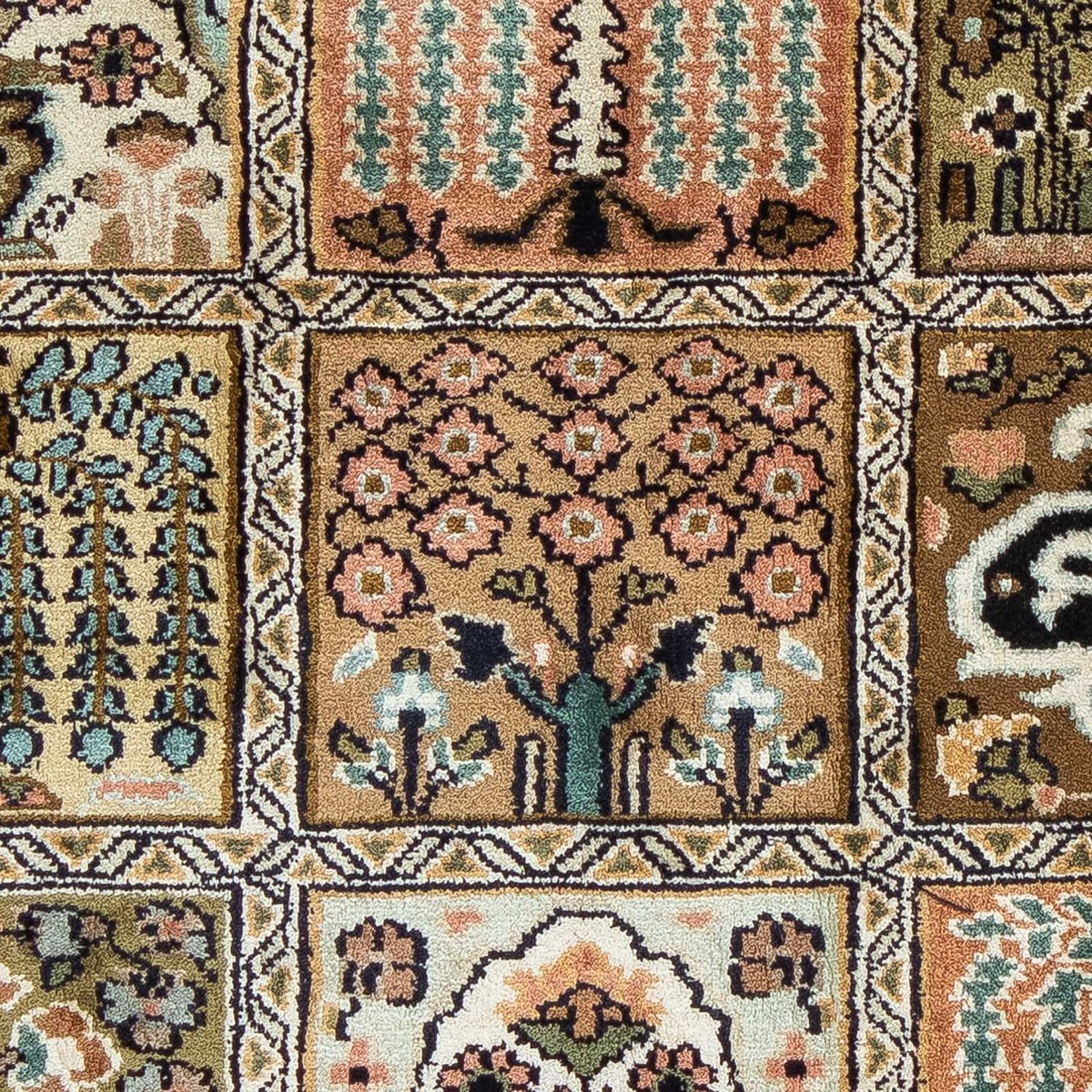 Dywan perski - Klasyczny - 91 x 62 cm - wielokolorowy