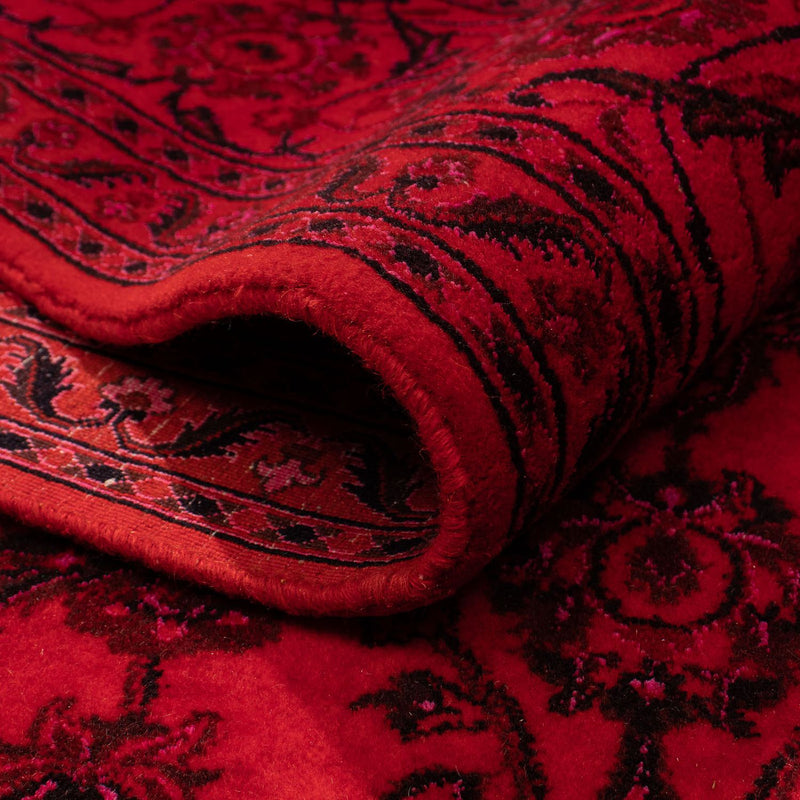 Dywan perski - Nain - 306 x 197 cm - ciemna czerwień