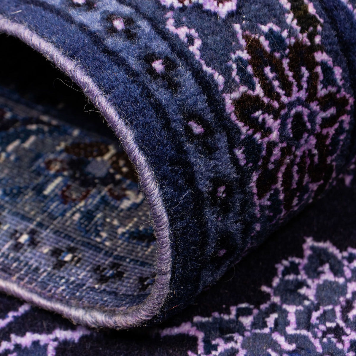 Dywan perski - Nain - 295 x 193 cm - ciemnoniebieski