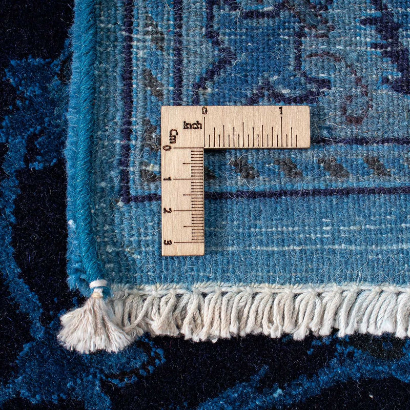 Dywan perski - Nain - 299 x 200 cm - ciemnoniebieski