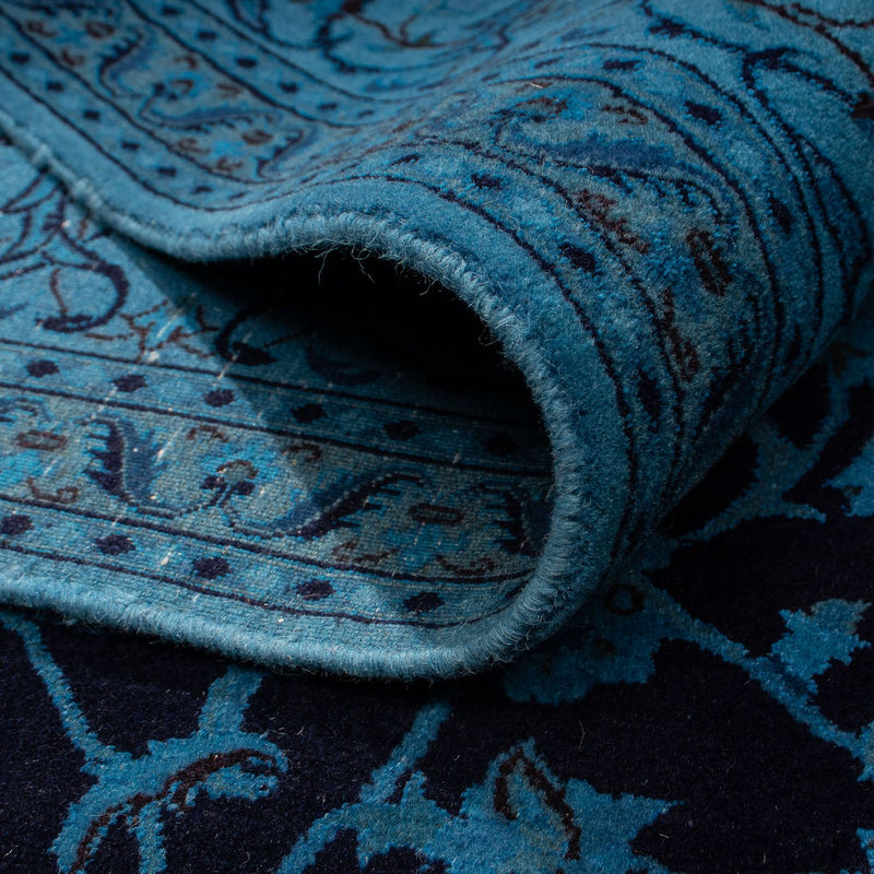 Dywan perski - Nain - 298 x 200 cm - ciemnoniebieski