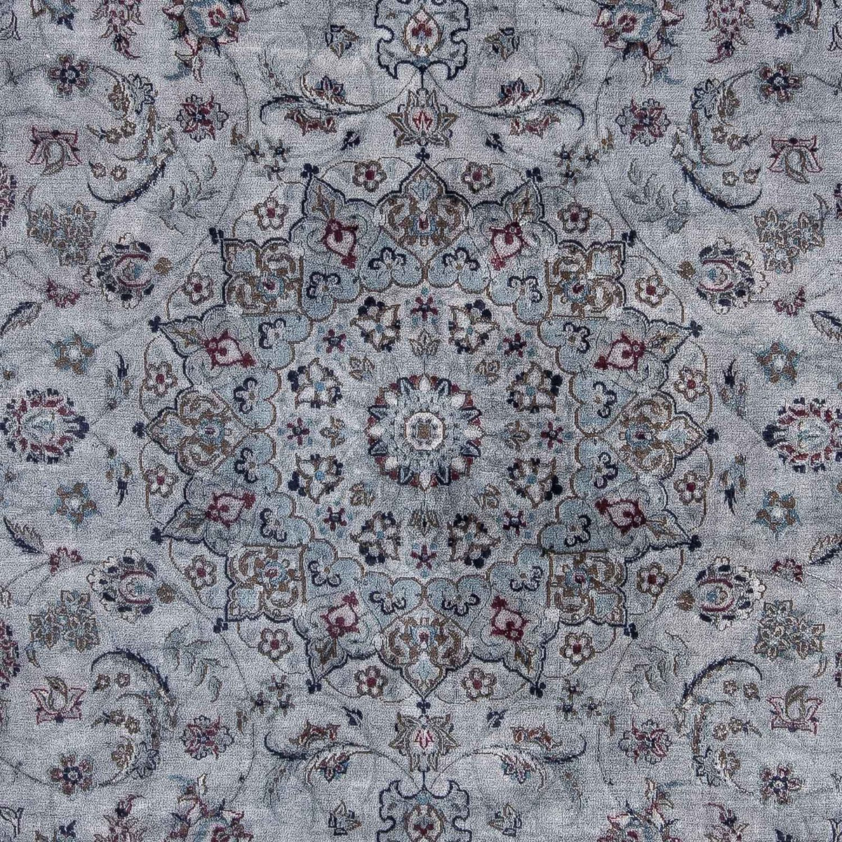 Dywan perski - Nain - 296 x 202 cm - szary