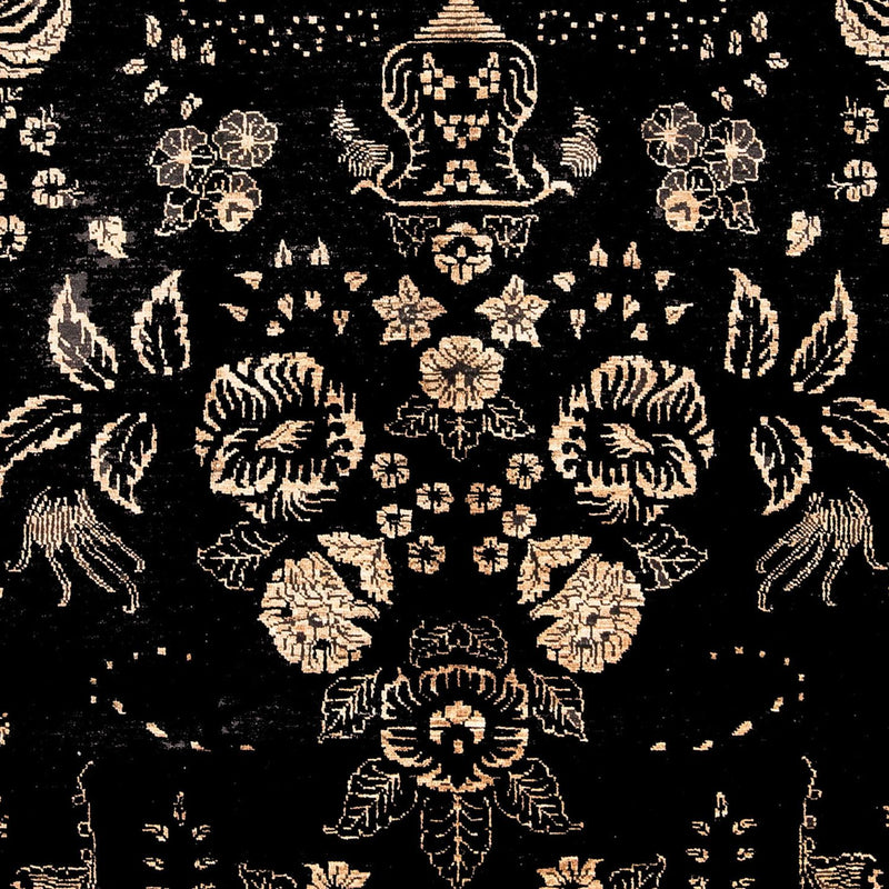 Designerski dywan - 301 x 212 cm - ciemnoniebieski