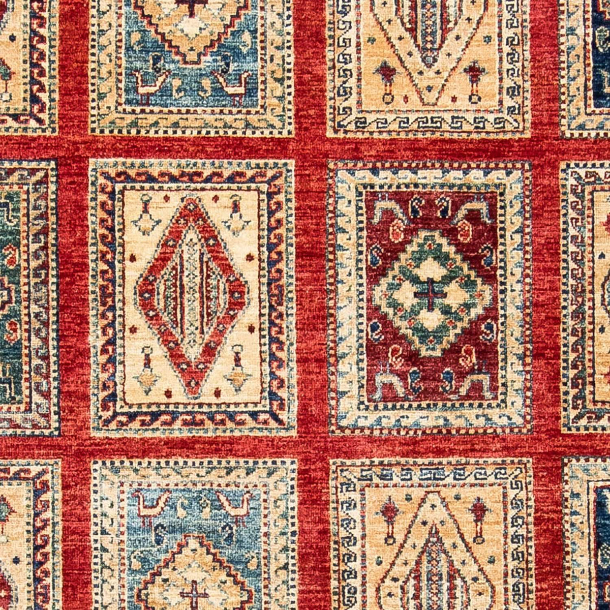 Dywan Zieglera - 243 x 174 cm - ciemna czerwień