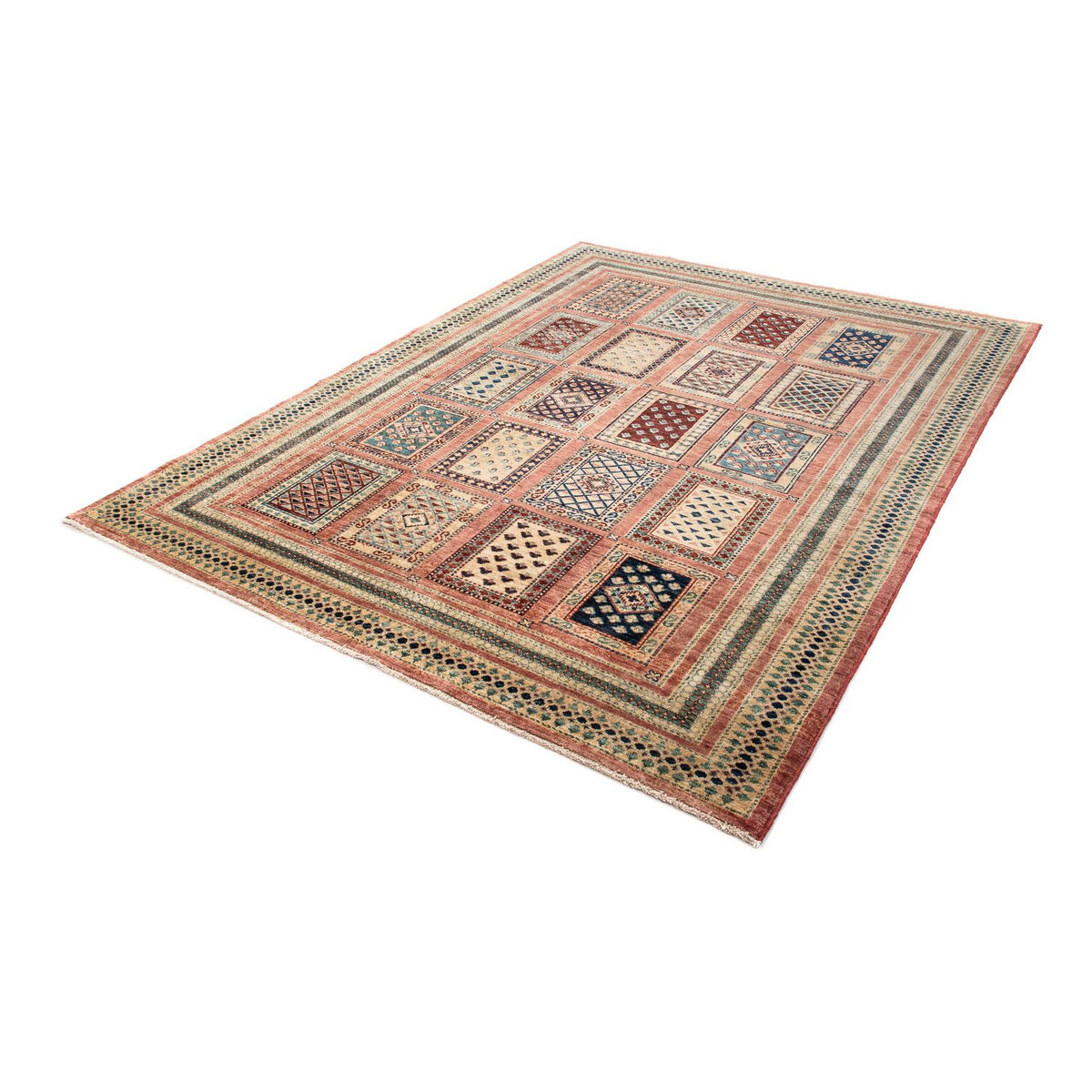 Dywan Zieglera - 224 x 174 cm - ciemnobrązowy