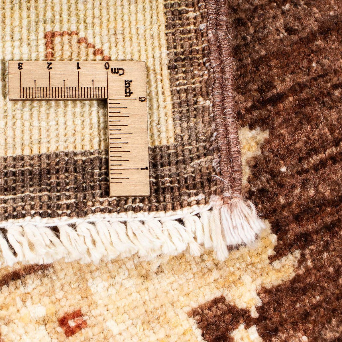 Perski dywan - Nomadyczny - 233 x 167 cm - brązowy