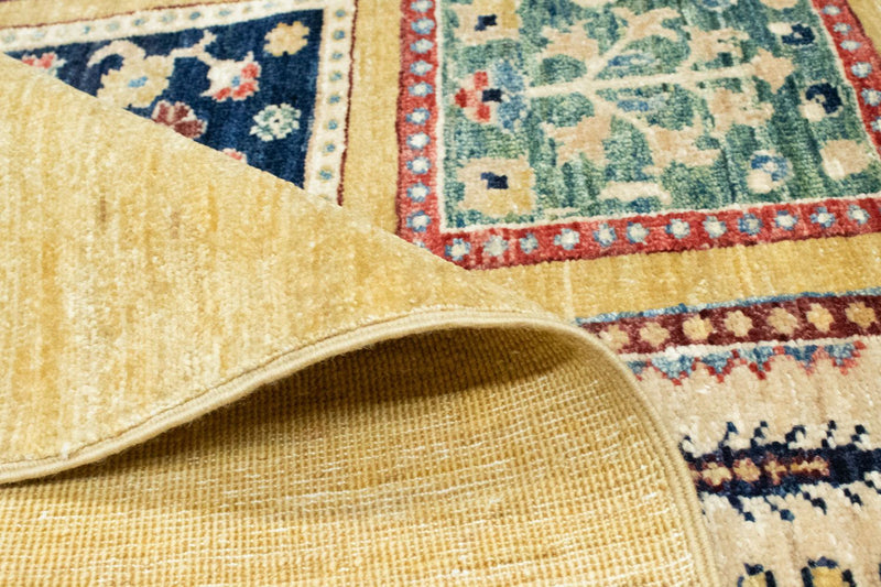 Dywan Zieglera - 210 x 150 cm - złoto