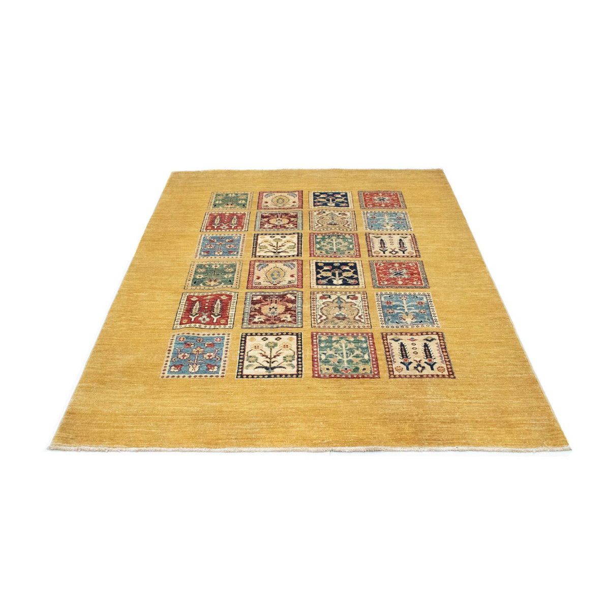 Dywan Zieglera - 210 x 150 cm - złoto