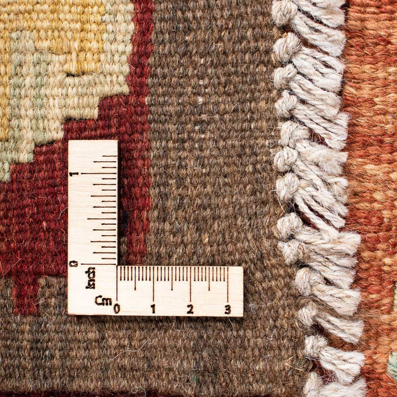 Dywan Kelim - Orientalny - 197 x 141 cm - brązowy