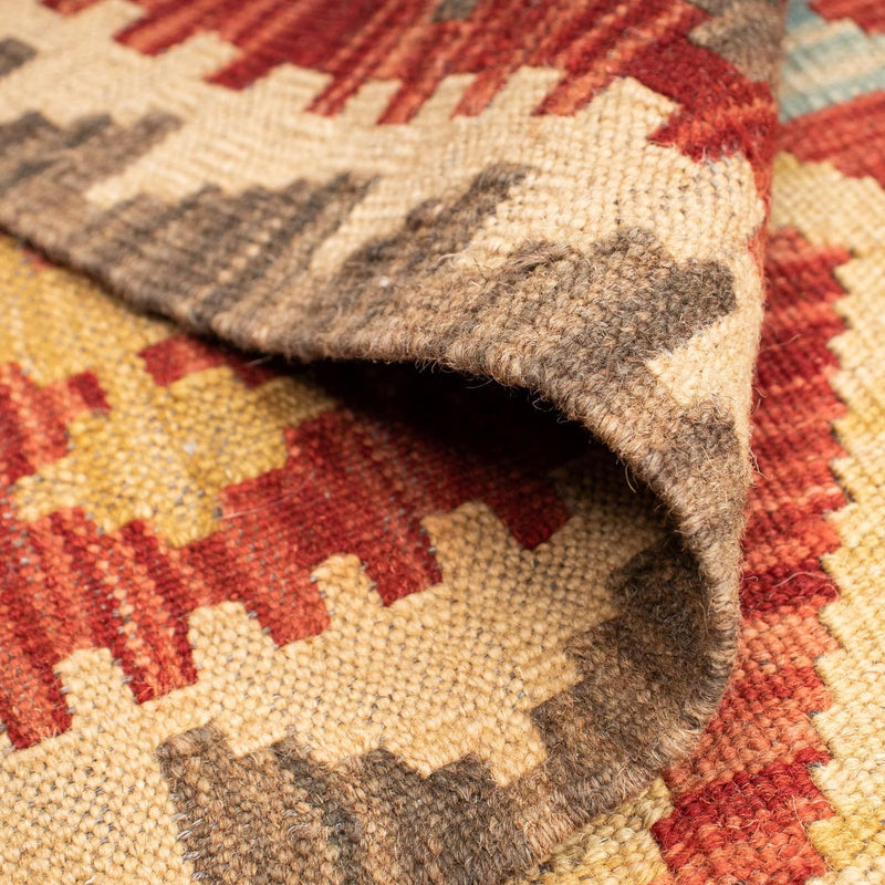 Dywan Kelim - Splash - 194 x 152 cm - wielokolorowy