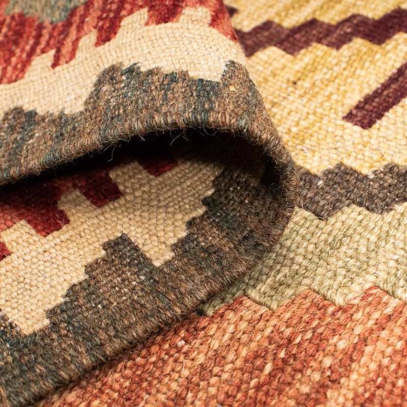 Dywan Kelim - Orientalny - 201 x 153 cm - beżowy