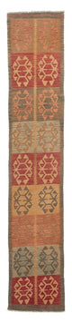 Kilim Maimana Dywan 395x72cm - Dywan wełniany