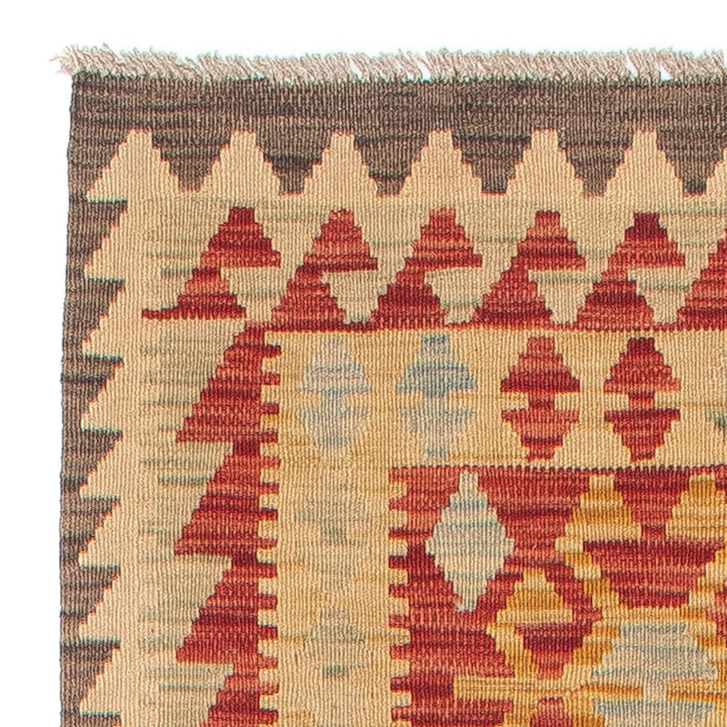 Biegacz Dywan Kelim - Splash - 389 x 77 cm - wielokolorowy