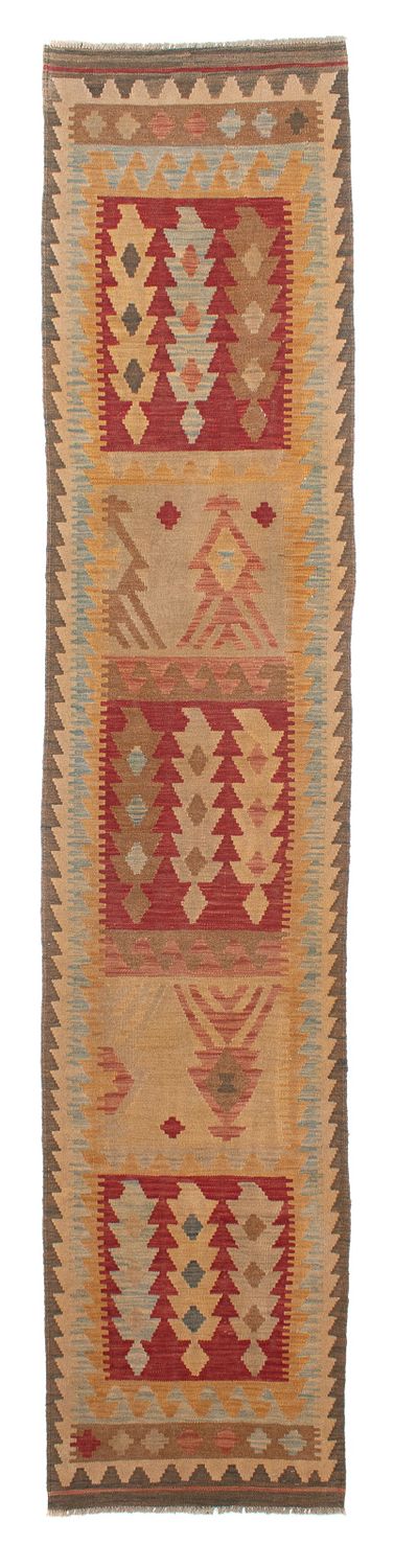 Biegacz Dywan Kelim - Splash - 392 x 73 cm - wielokolorowy