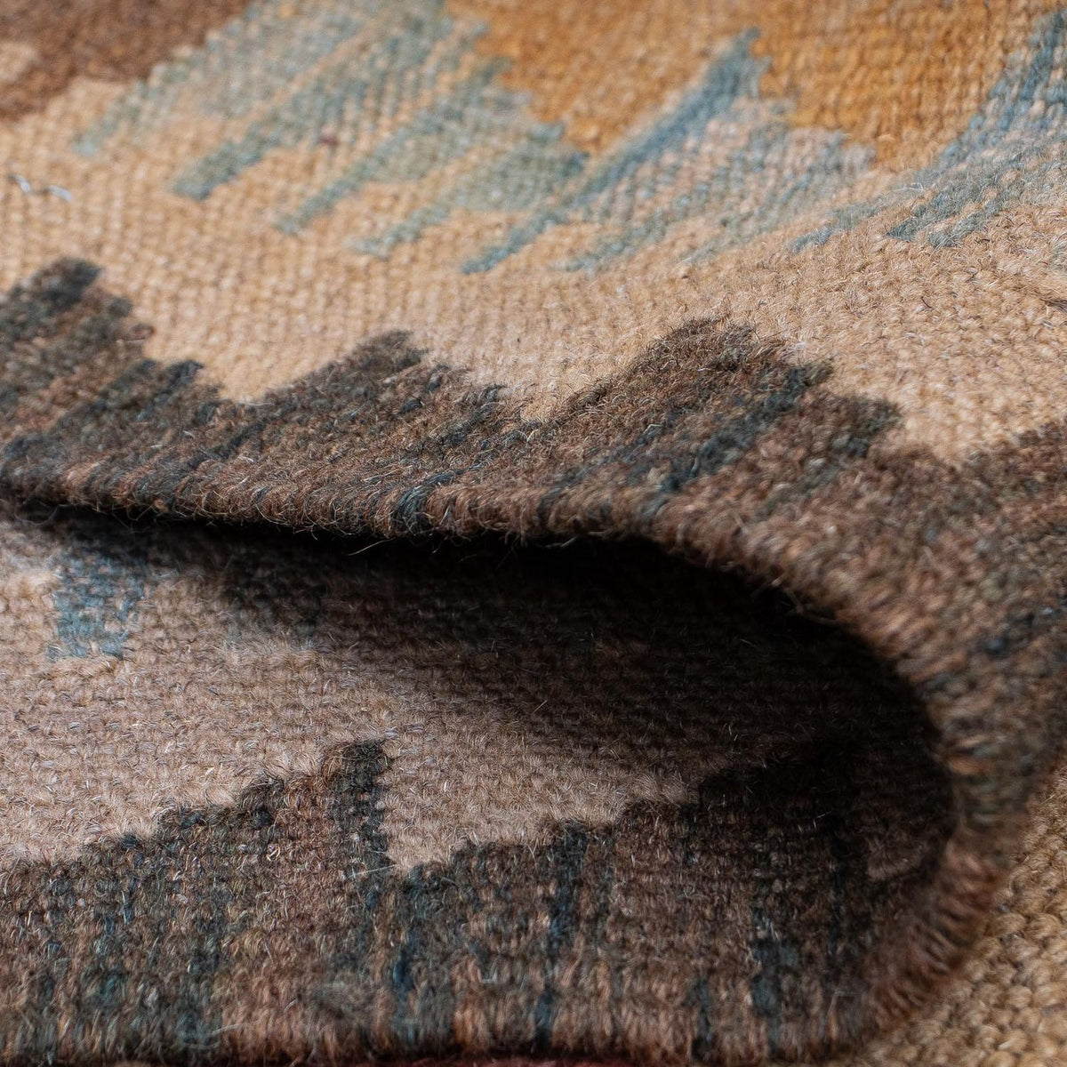 Biegacz Dywan Kelim - Splash - 392 x 73 cm - wielokolorowy