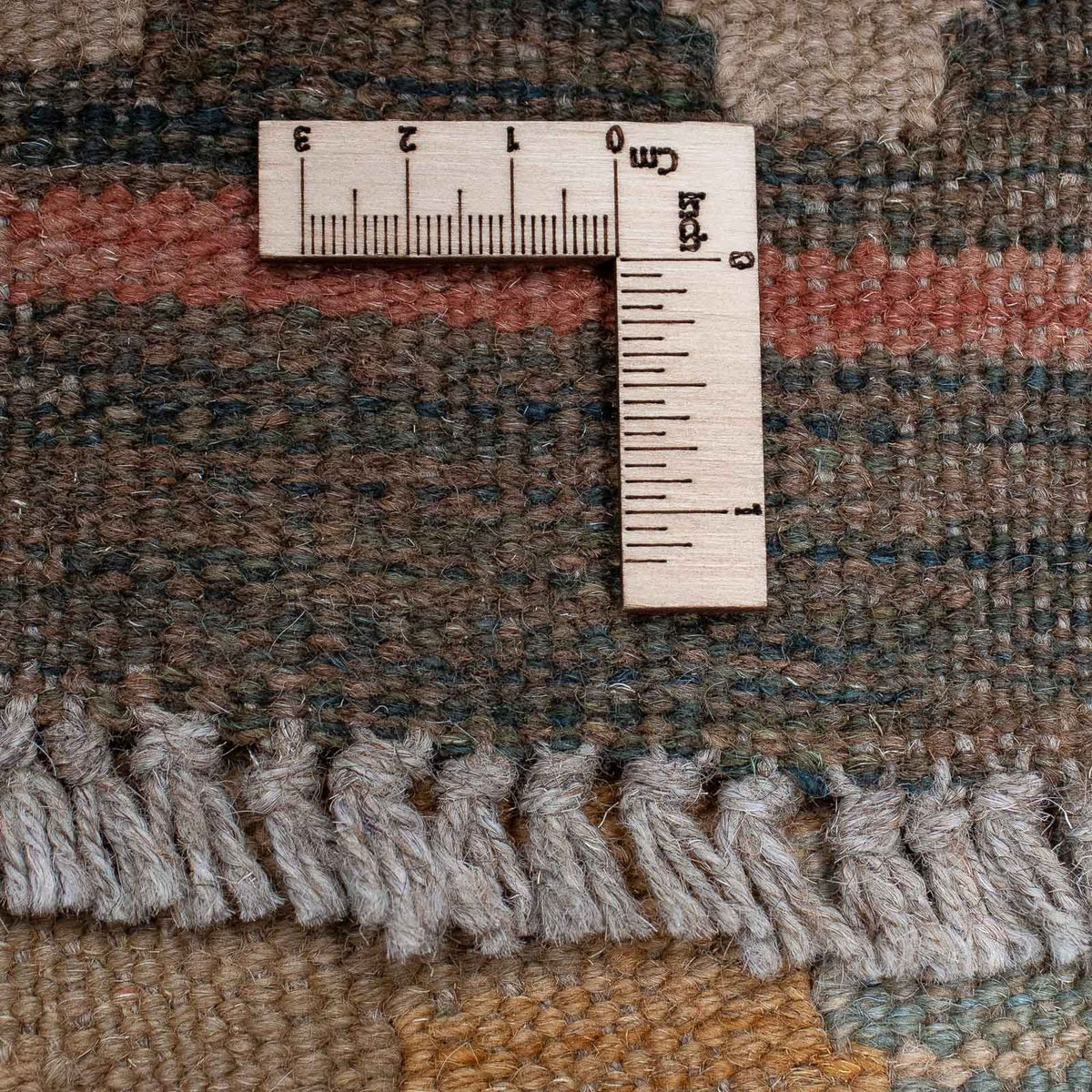 Biegacz Dywan Kelim - Splash - 392 x 73 cm - wielokolorowy