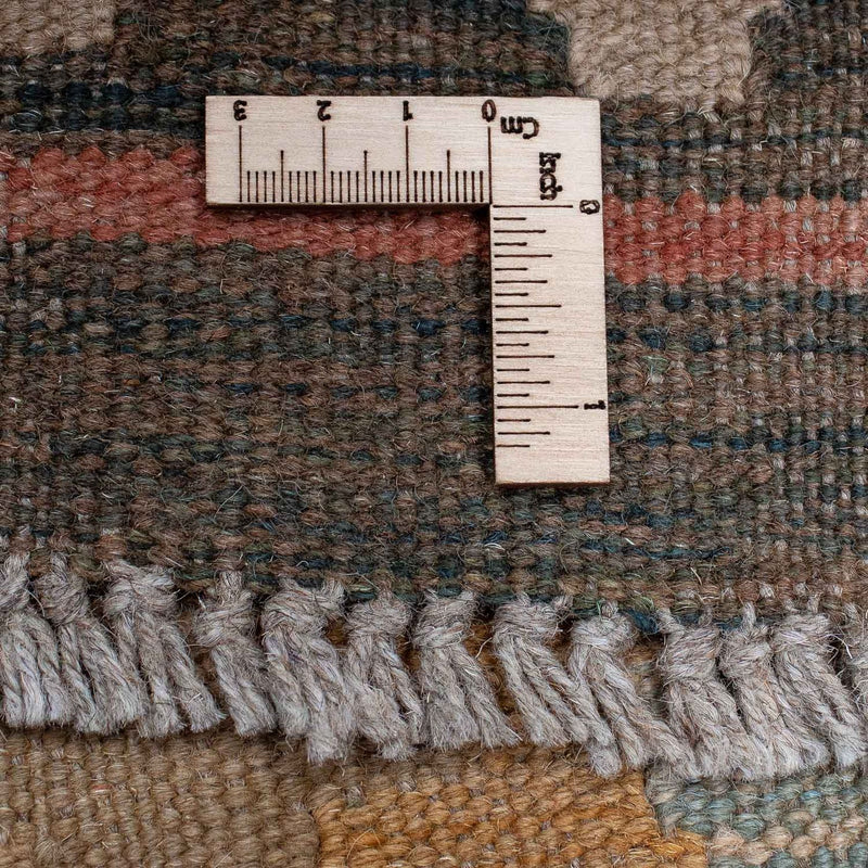 Biegacz Dywan Kelim - Splash - 392 x 73 cm - wielokolorowy